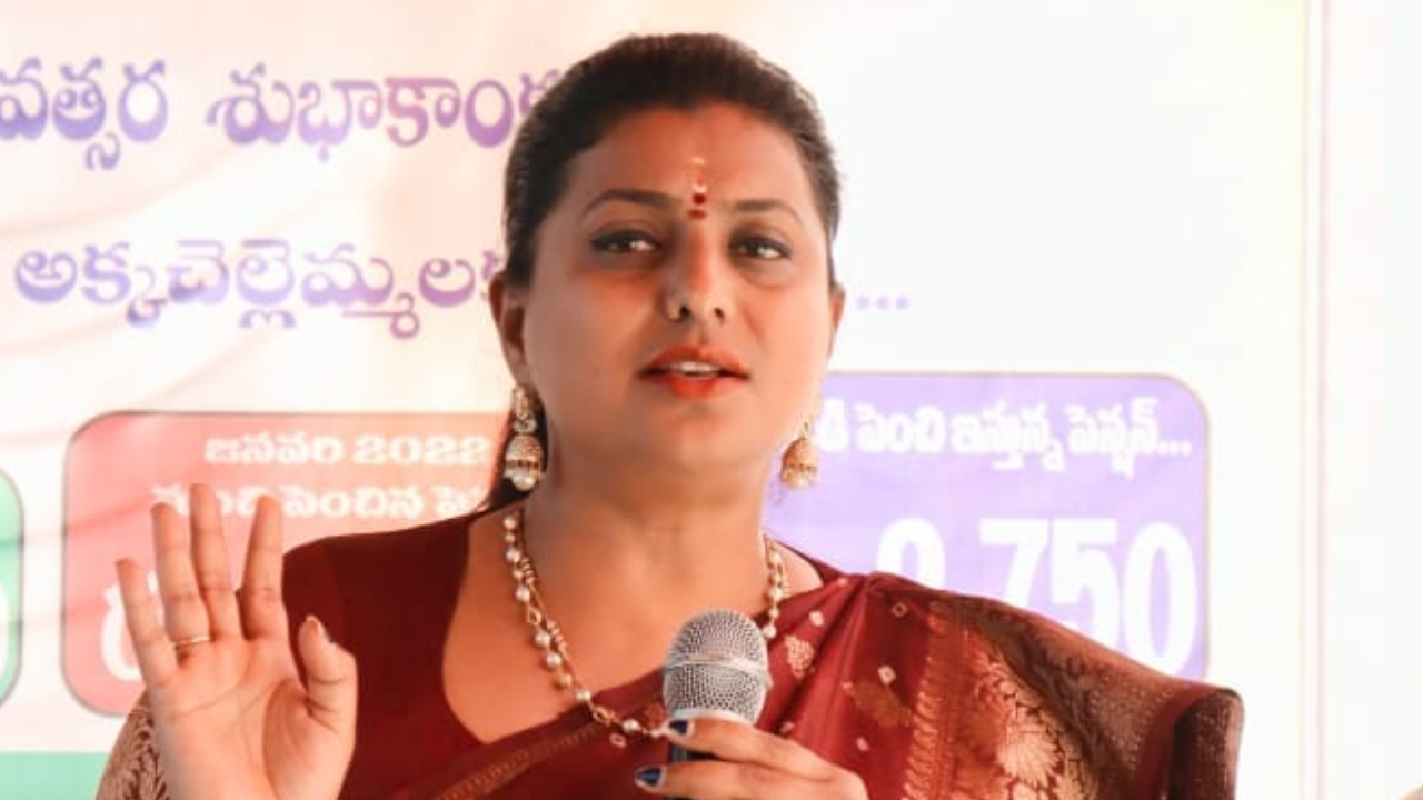 Minister Roja | కేసీఆర్ ముందు నీ రాష్ట్రాన్ని చూసుకో.. తిరుమలలో మంత్రి రోజా ఫైర్